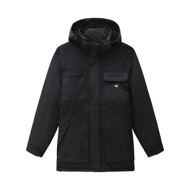 Dickies Glacier View Jacket Black - FREE UK Shipping, FREE 365 Day Returns | Moto Central