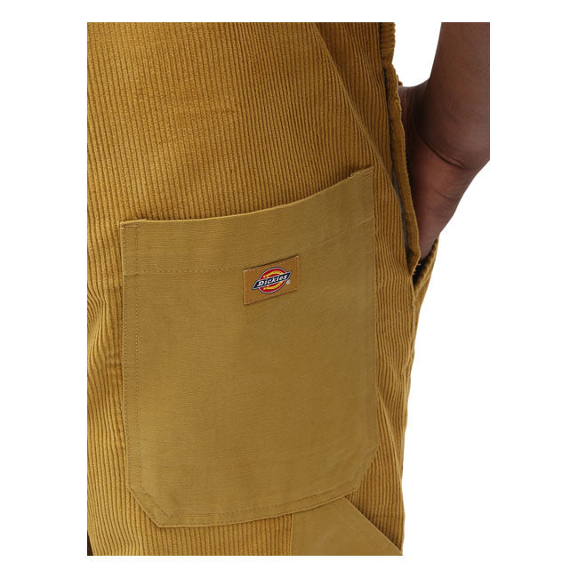 Dickies Reworked Bib Bronze Mist - FREE UK Shipping, FREE 365 Day Returns | Moto Central