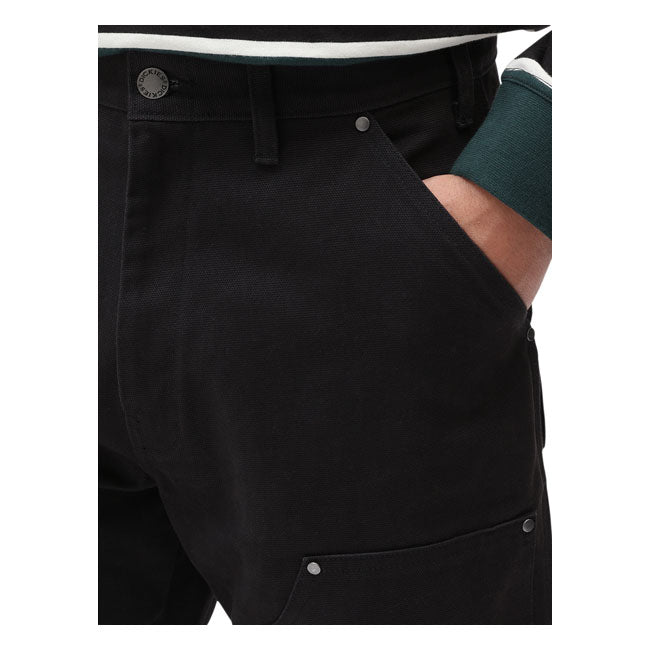 Dickies DC Utility Trouser Black - FREE UK Shipping, FREE 365 Day Returns | Moto Central