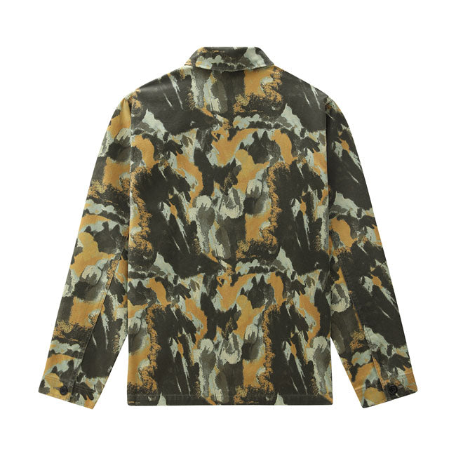 Dickies Crafted Camo Overshirt Camouflage - FREE UK Shipping, FREE 365 Day Returns | Moto Central