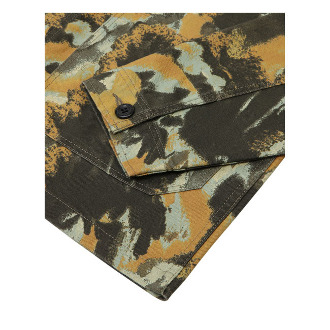 Dickies Crafted Camo Overshirt Camouflage - FREE UK Shipping, FREE 365 Day Returns | Moto Central