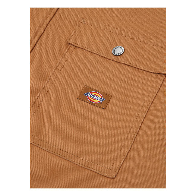 Dickies DC Shacket Shirt Brown Duck - FREE UK Shipping, FREE 365 Day Returns | Moto Central