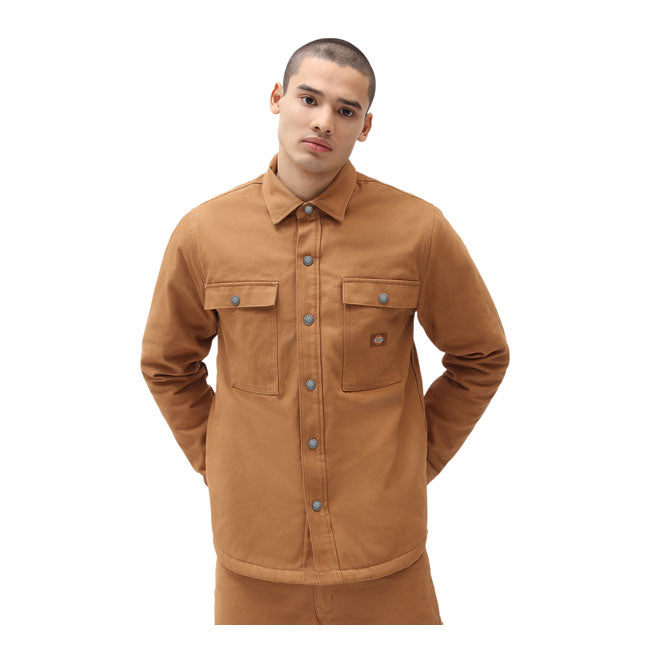 Dickies DC Shacket Shirt Brown Duck