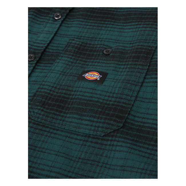 Dickies Evansville Shirt Ponderosa Pine - FREE UK Shipping, FREE 365 Day Returns | Moto Central