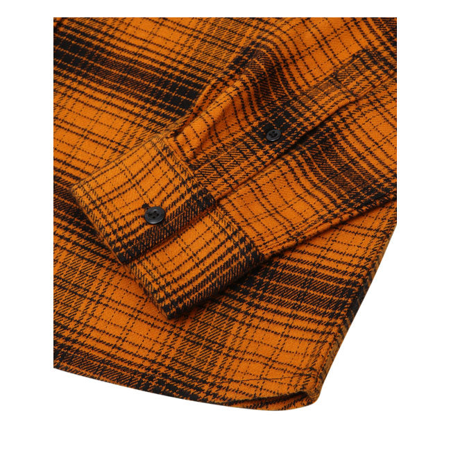 Dickies Evansville Shirt Pumpkin Spice - FREE UK Shipping, FREE 365 Day Returns | Moto Central