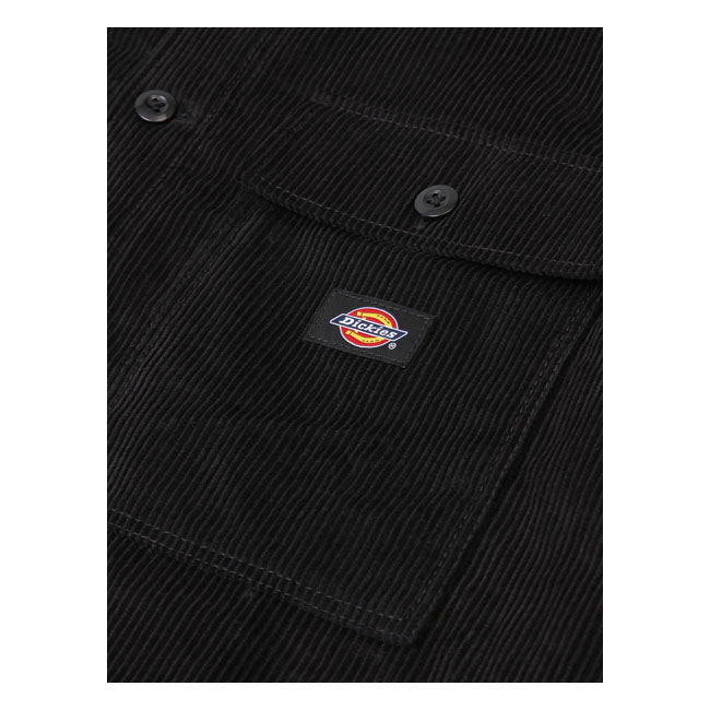 Dickies Higginson Shirt Black - FREE UK Shipping, FREE 365 Day Returns | Moto Central