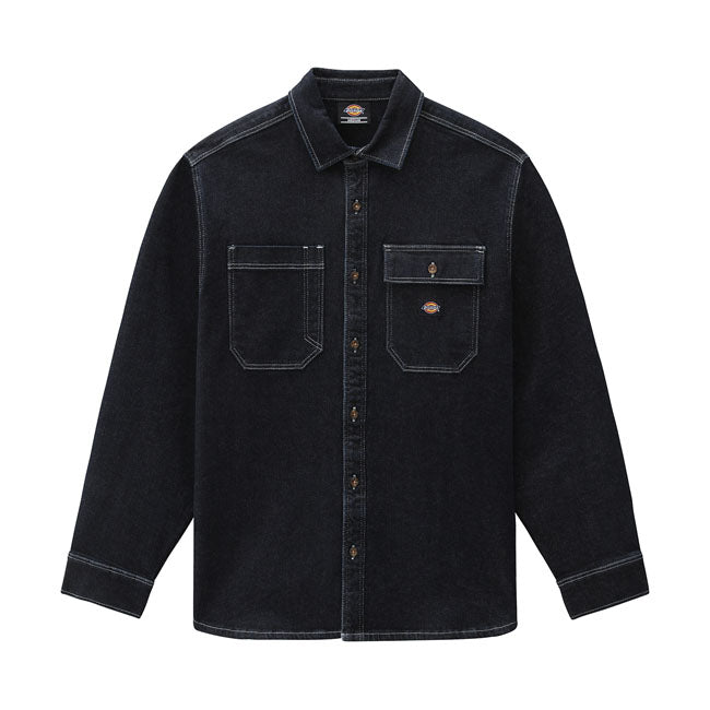 Dickies Kibler Shirt Rinsed - FREE UK Shipping, FREE 365 Day Returns | Moto Central