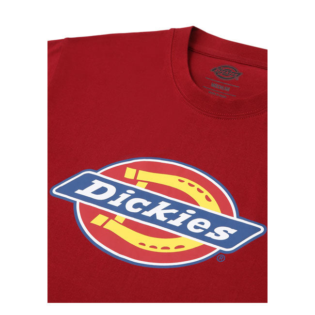 Dickies Icon Logo T-Shirt Biking Red - FREE UK Shipping, FREE 365 Day Returns | Moto Central