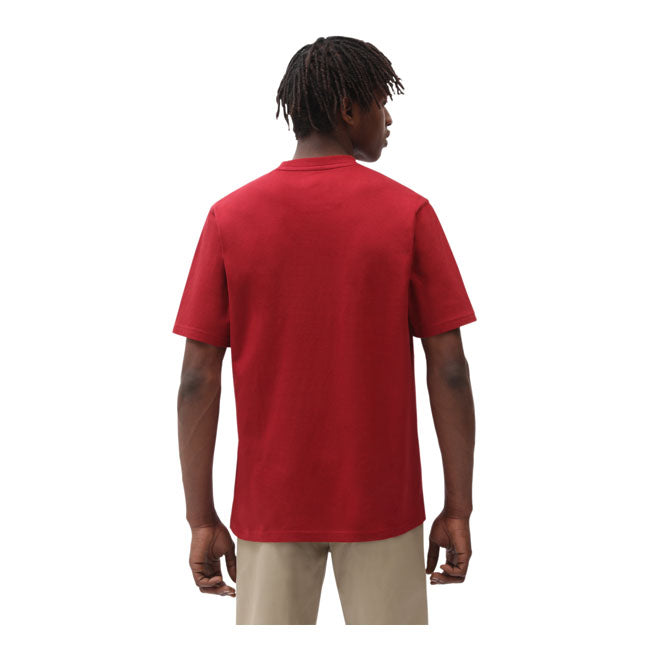 Dickies Icon Logo T-Shirt Biking Red - FREE UK Shipping, FREE 365 Day Returns | Moto Central