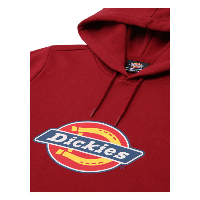 Dickies Icon Logo Ladies Hoodie Biking Red