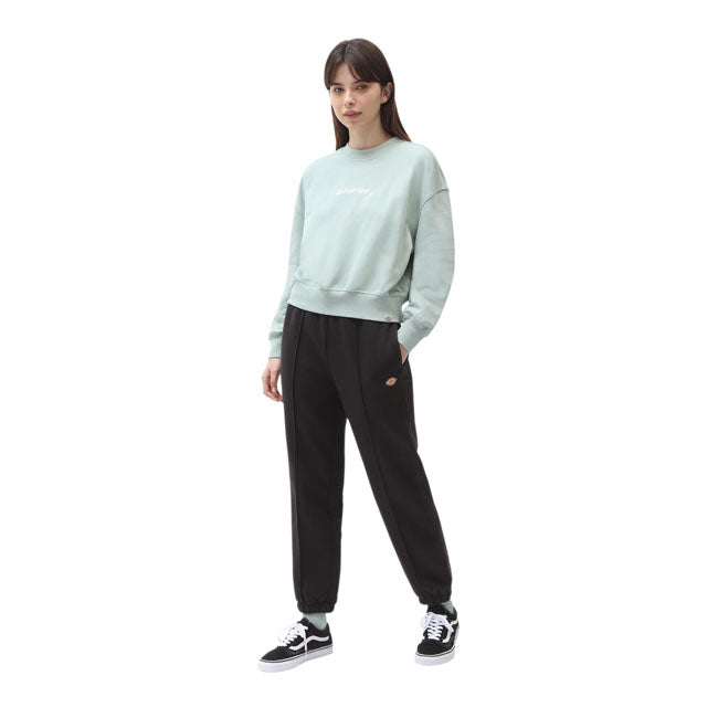 Dickies Loretto Boxy Ladies Sweatshirt Jadeite - FREE UK Shipping, FREE 365 Day Returns | Moto Central