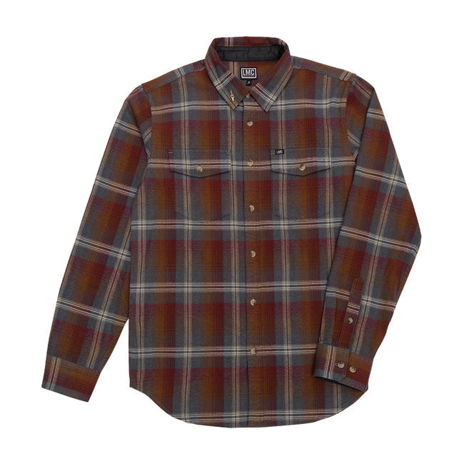 Loser Machine Ryder Flannel Shirt Red / Brown