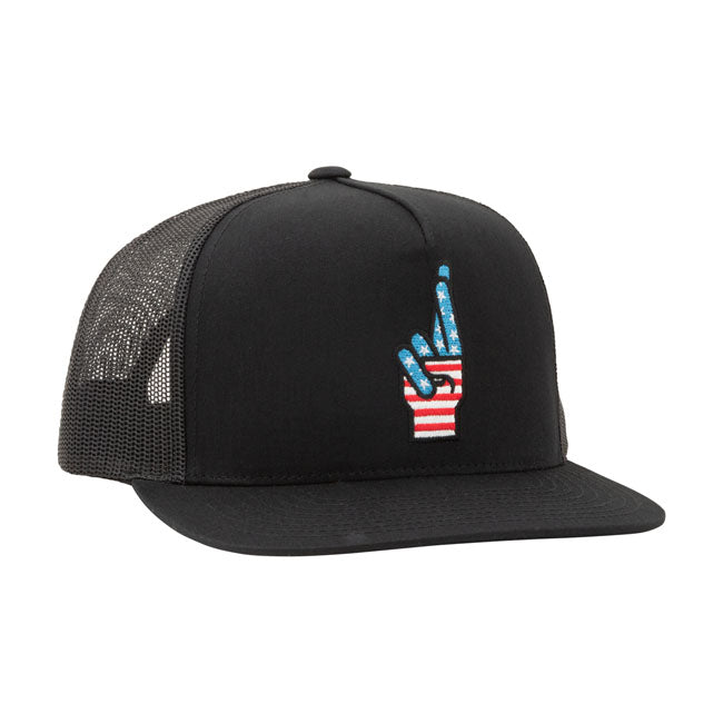 Loser Machine Good Luck Trucker Cap Black