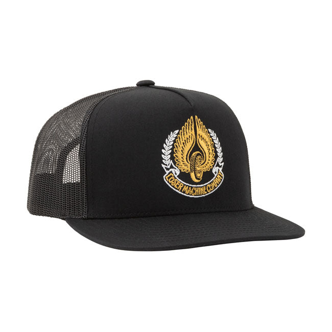 Loser Machine Wing And Wheel Trucker Cap Black