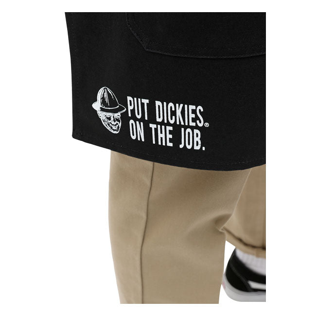 Dickies Bistro Apron Black - FREE UK Shipping, FREE 365 Day Returns | Moto Central