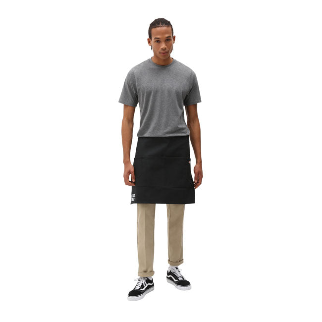 Dickies Bistro Apron Black - FREE UK Shipping, FREE 365 Day Returns | Moto Central