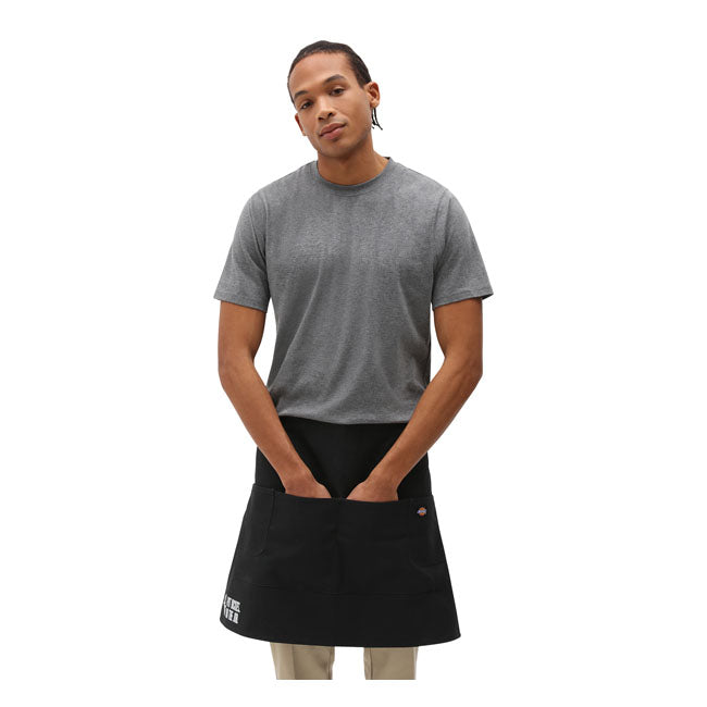 Dickies Bistro Apron Black - FREE UK Shipping, FREE 365 Day Returns | Moto Central