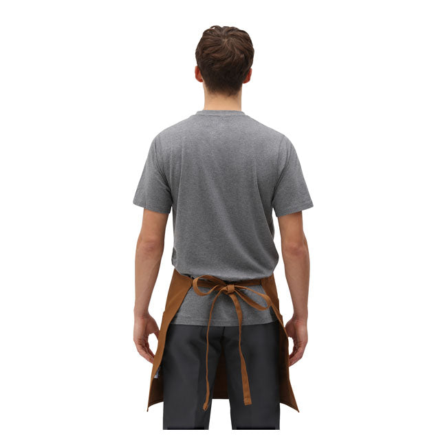 Dickies Bistro Apron Brown Duck - FREE UK Shipping, FREE 365 Day Returns | Moto Central