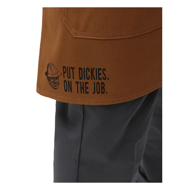 Dickies Bistro Apron Brown Duck - FREE UK Shipping, FREE 365 Day Returns | Moto Central