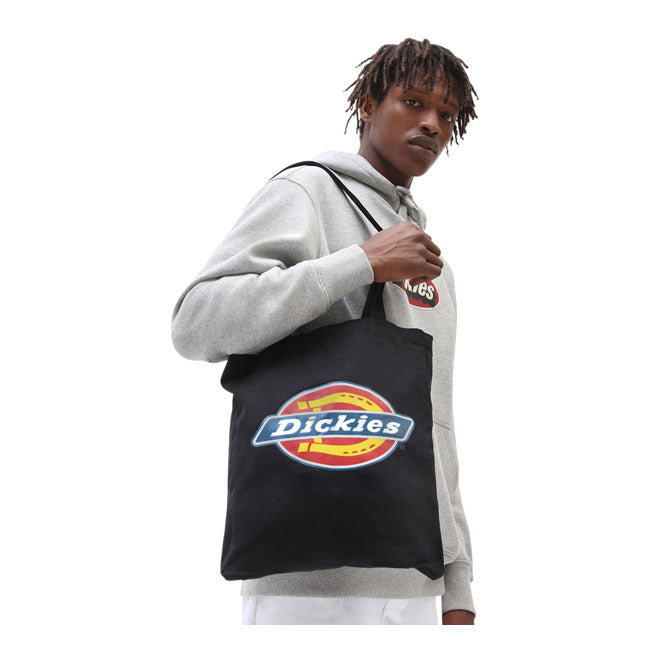 Dickies Icon Tote Bag Black - FREE UK Shipping, FREE 365 Day Returns | Moto Central