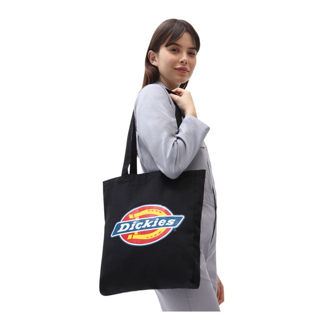 Dickies Icon Tote Bag Black - FREE UK Shipping, FREE 365 Day Returns | Moto Central