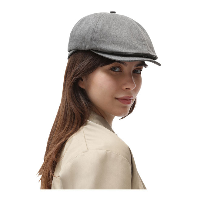 Dickies Telida Cap Heather Grey - FREE UK Shipping, FREE 365 Day Returns | Moto Central