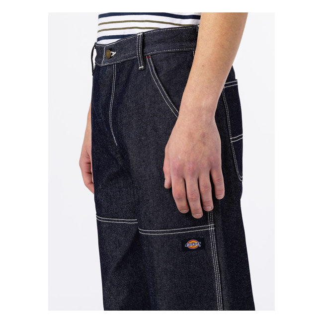 Dickies Denim 100 Trouser Raw - FREE UK Shipping, FREE 365 Day Returns | Moto Central