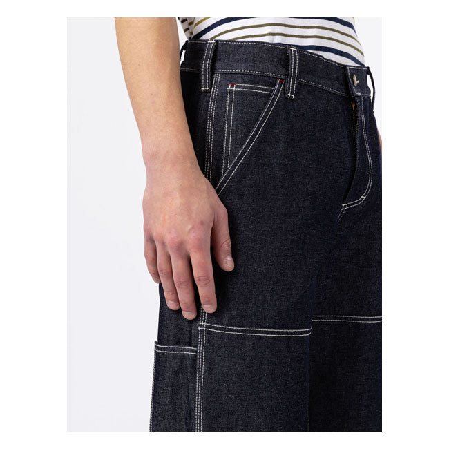 Dickies Denim 100 Trouser Raw - FREE UK Shipping, FREE 365 Day Returns | Moto Central