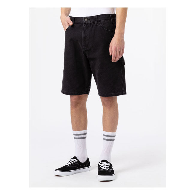 Dickies Duck Canvas Shorts Rec Black - FREE UK Shipping, FREE 365 Day Returns | Moto Central