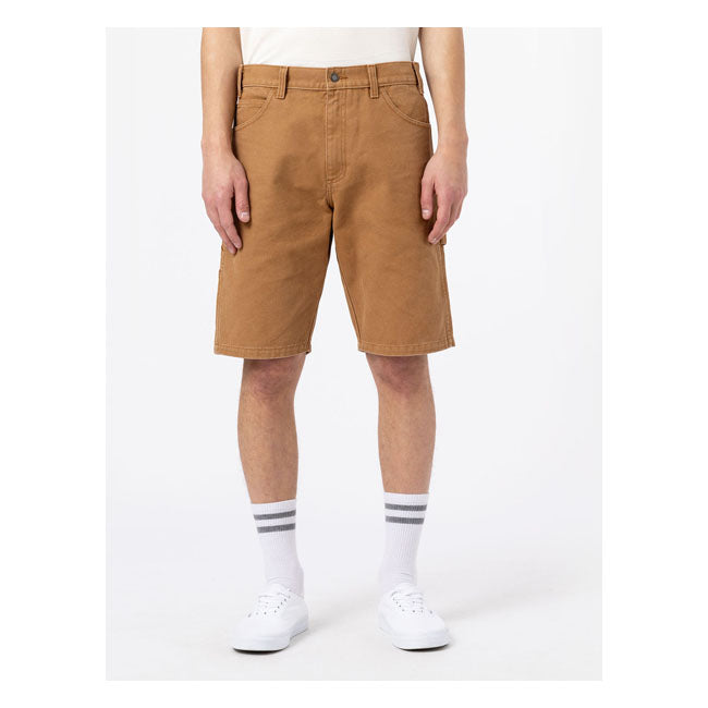 Dickies Duck Canvas Shorts Rec Brown Duck - FREE UK Shipping, FREE 365 Day Returns | Moto Central