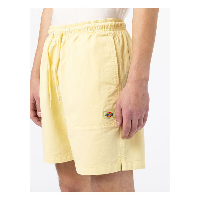 Dickies Pelican Rapids Shorts Pale Banana - FREE UK Shipping, FREE 365 Day Returns | Moto Central