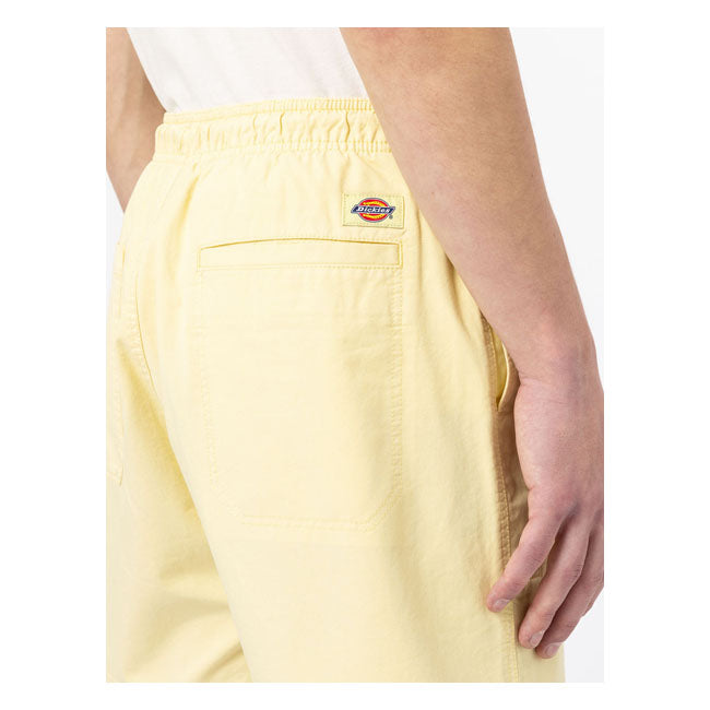 Dickies Pelican Rapids Shorts Pale Banana - FREE UK Shipping, FREE 365 Day Returns | Moto Central