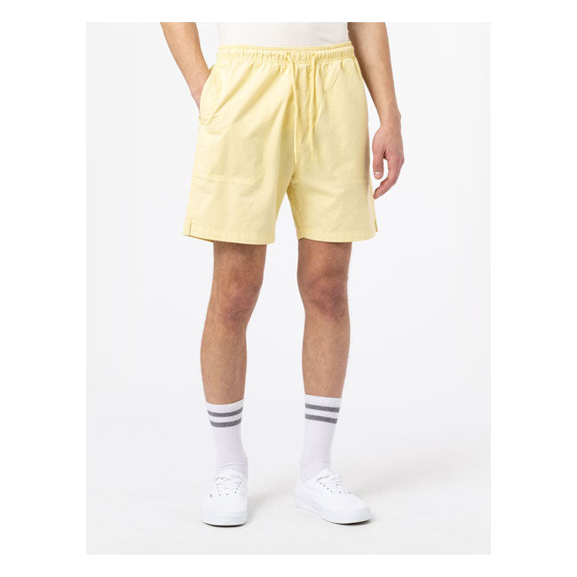 Dickies Pelican Rapids Shorts Pale Banana - FREE UK Shipping, FREE 365 Day Returns | Moto Central