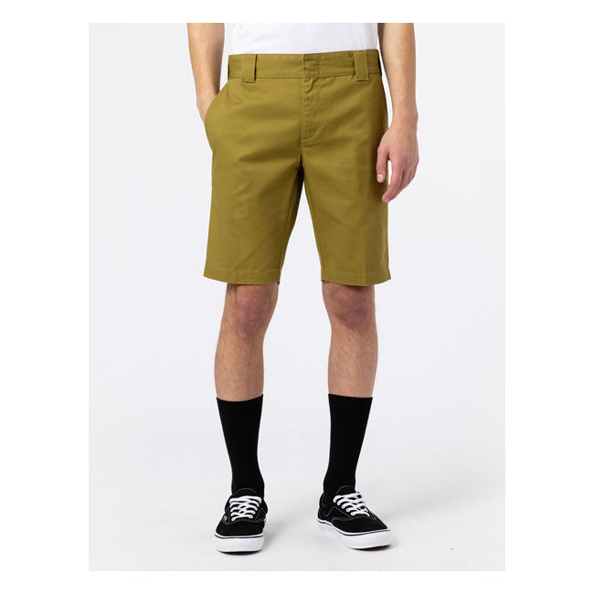 Dickies Slim Fit Shorts Rec Green Moss - FREE UK Shipping, FREE 365 Day Returns | Moto Central