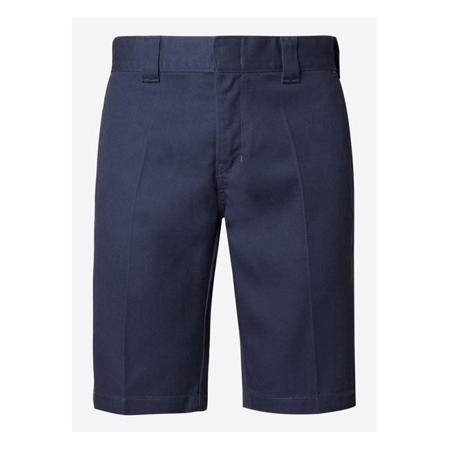 Dickies Slim Fit Shorts Rec Navy Blue - FREE UK Shipping, FREE 365 Day Returns | Moto Central