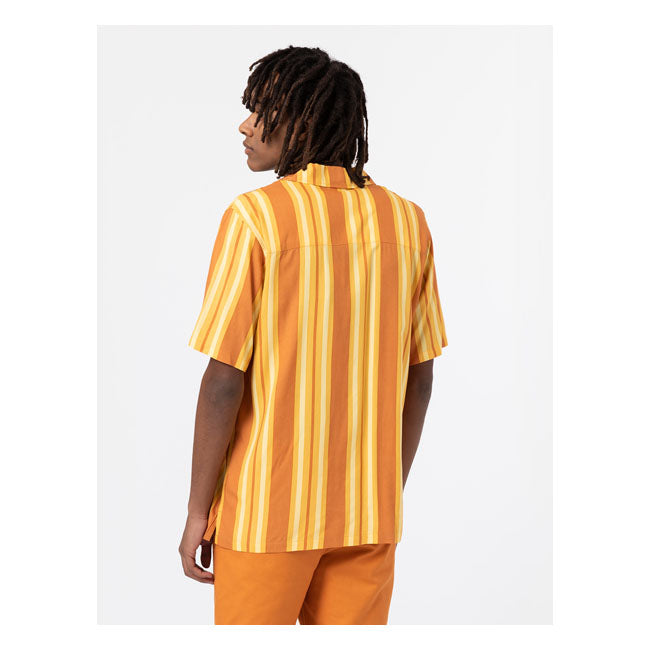 Dickies Lynnwood Shirt Pale Banana - FREE UK Shipping, FREE 365 Day Returns | Moto Central