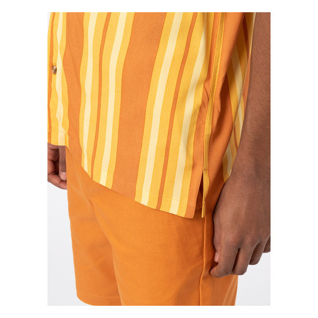 Dickies Lynnwood Shirt Pale Banana - FREE UK Shipping, FREE 365 Day Returns | Moto Central