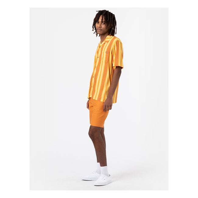 Dickies Lynnwood Shirt Pale Banana - FREE UK Shipping, FREE 365 Day Returns | Moto Central