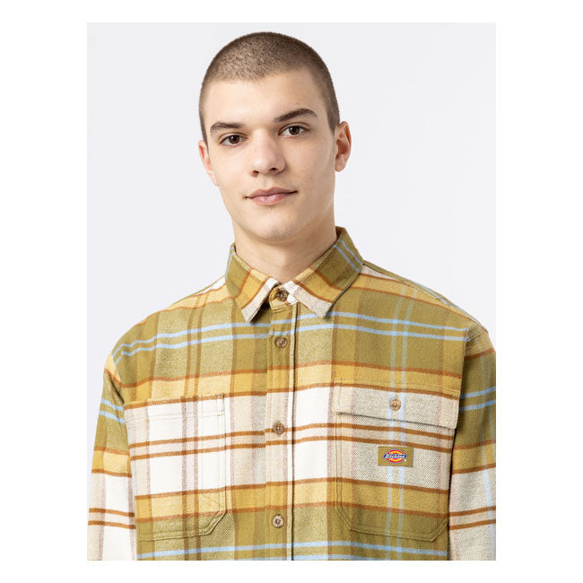 Dickies Orting Shirt Green Moss