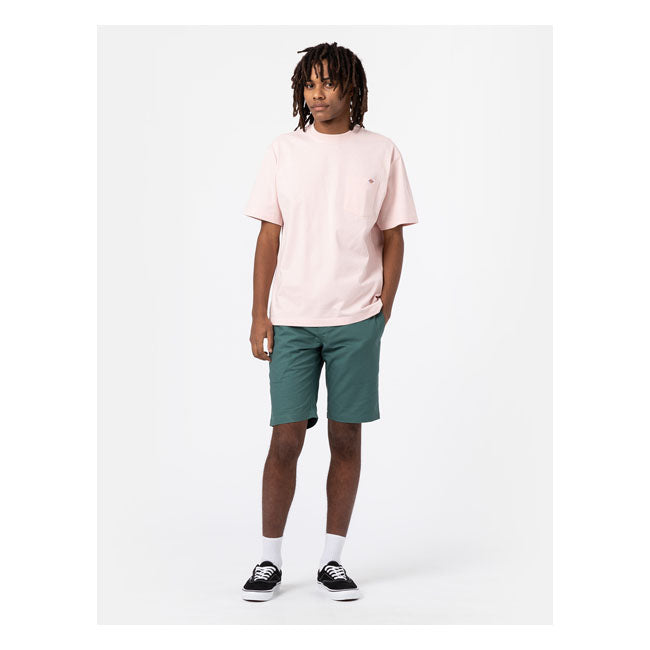 Dickies Porterdale T-Shirt Light Pink - FREE UK Shipping, FREE 365 Day Returns | Moto Central