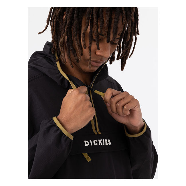 Dickies Pacific Packable Jacket Black - FREE UK Shipping, FREE 365 Day Returns | Moto Central