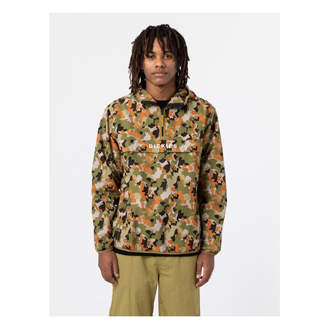 Dickies Pacific Packable Jacket Artondale Camo - FREE UK Shipping, FREE 365 Day Returns | Moto Central