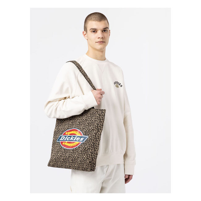 Dickies Icon Tote Bag Leopard Print - FREE UK Shipping, FREE 365 Day Returns | Moto Central