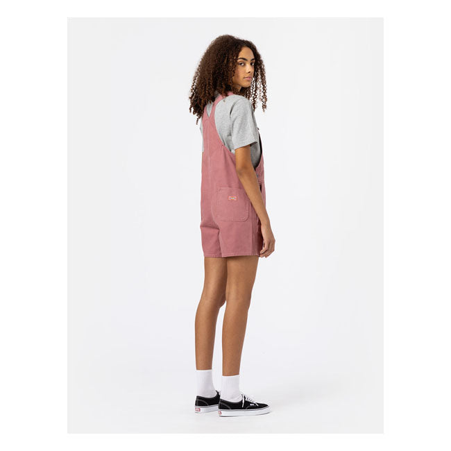 Dickies DC Shorts Ladies Bib Withered Rose - FREE UK Shipping, FREE 365 Day Returns | Moto Central