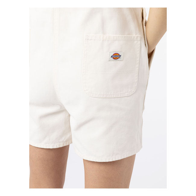 Dickies DC Shorts Ladies Bib Cloud - FREE UK Shipping, FREE 365 Day Returns | Moto Central