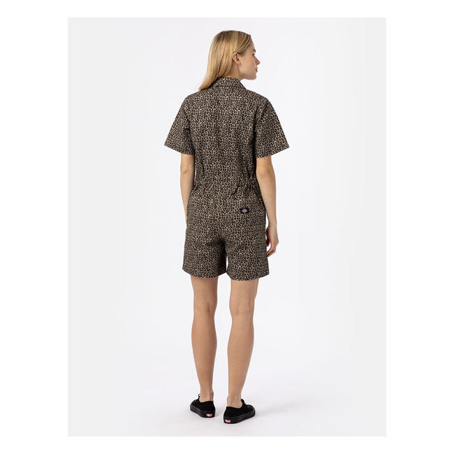 Dickies Silver Firs Ladies Shortsall Leopard Print