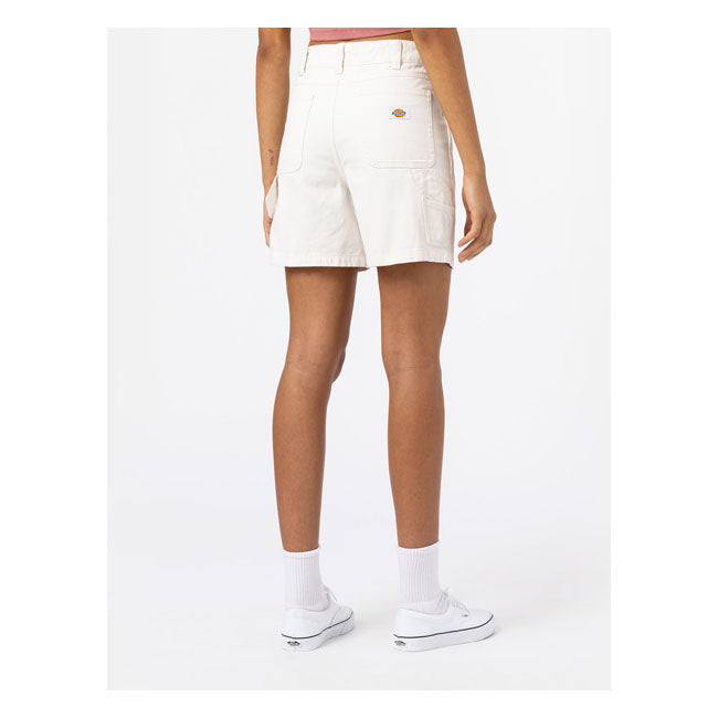 Dickies DC Carpenter Ladies Shorts Cloud - FREE UK Shipping, FREE 365 Day Returns | Moto Central