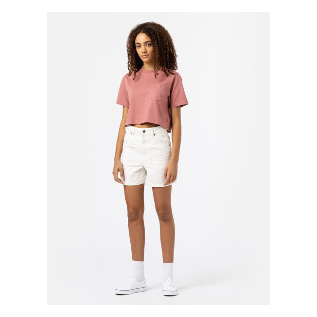 Dickies DC Carpenter Ladies Shorts Cloud - FREE UK Shipping, FREE 365 Day Returns | Moto Central