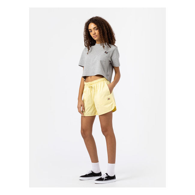 Dickies Victoria Ladies Shorts Pale Banana