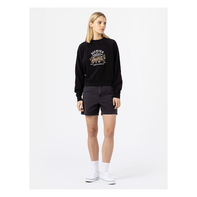 Dickies Fort Lewis Ladies Sweatshirt Black